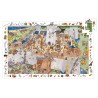 Puzzle 100 pièces observation Château fort 07503 Djeco