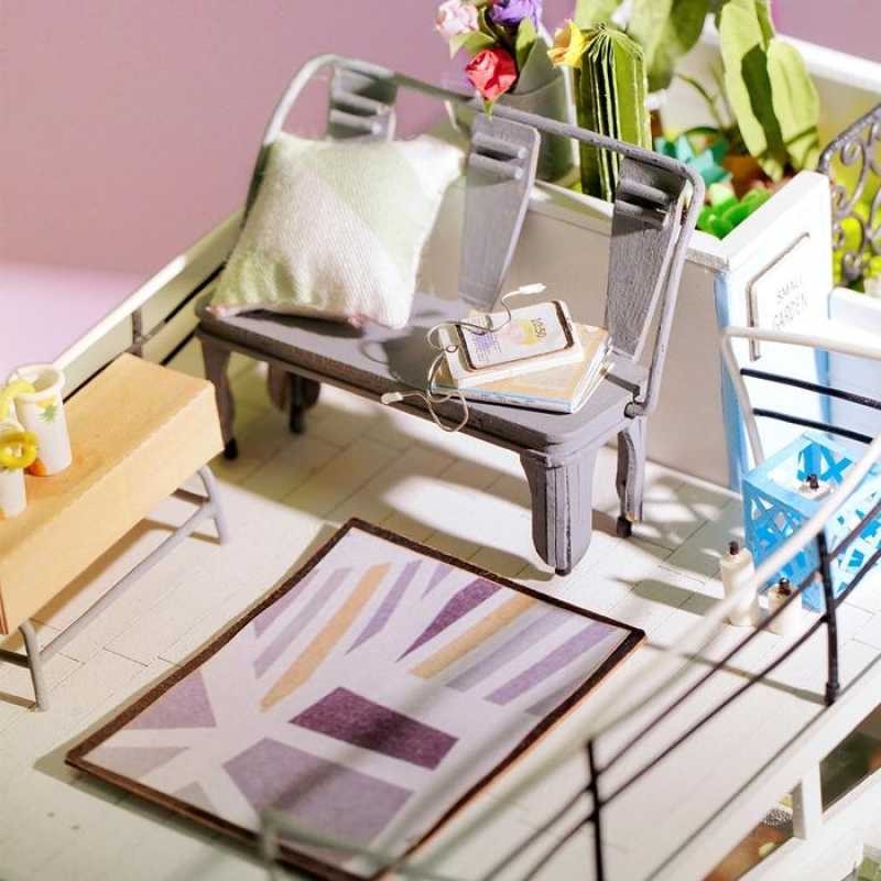 Maquette Chambre miniature à construire Dora's Loft DG12 Robotime
