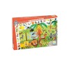 Puzzle 35 pièces observation Jungle 07590 Djeco
