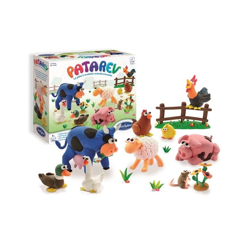 Pâte à modeler Patarev La Ferme 8608 Sentosphère