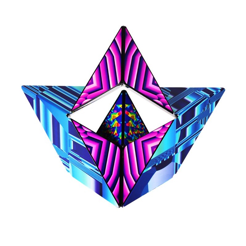 Shashibo Cube Blue Crystal