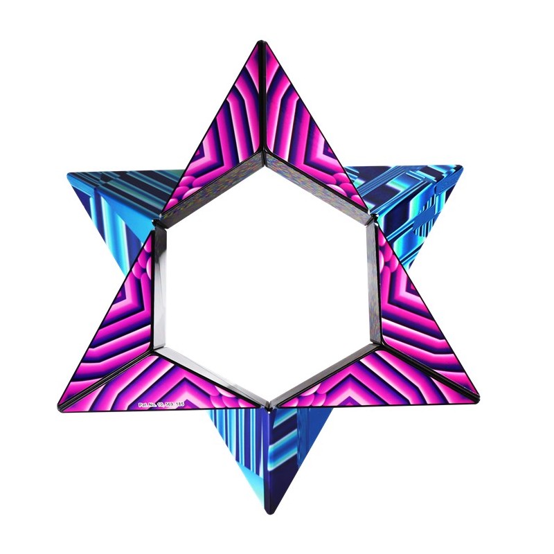 Shashibo Cube Blue Crystal