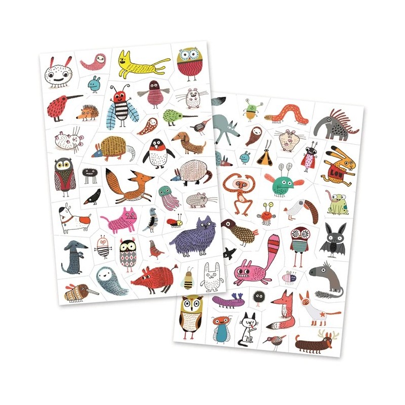 Tatouages Tattoos Petites Bestioles 09911 Djeco