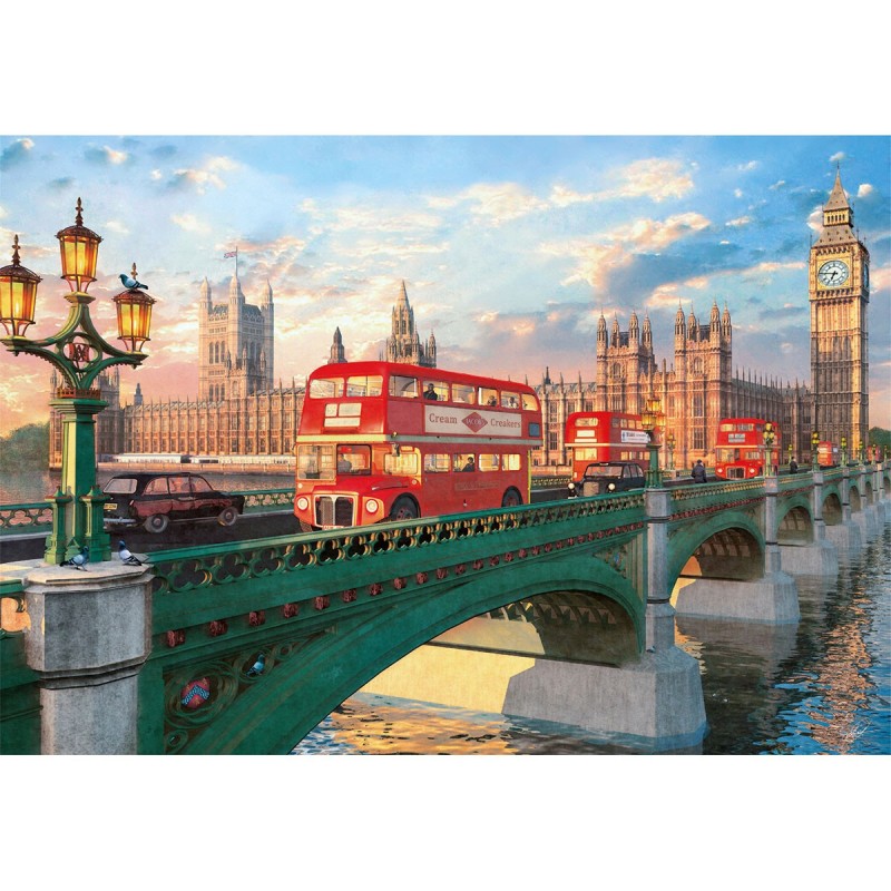 Puzzle 500 pièces Westminster Bridge 35569 Clementoni