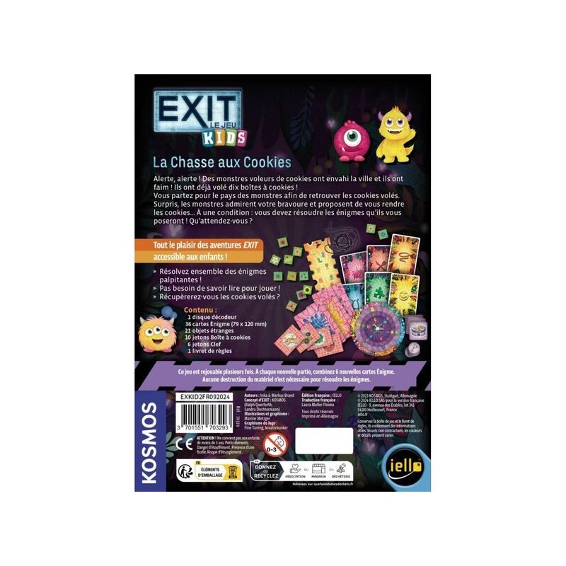 Exit kids La Chasse aux Cookies