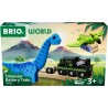 Brio Train Dinosaures à pile 36096