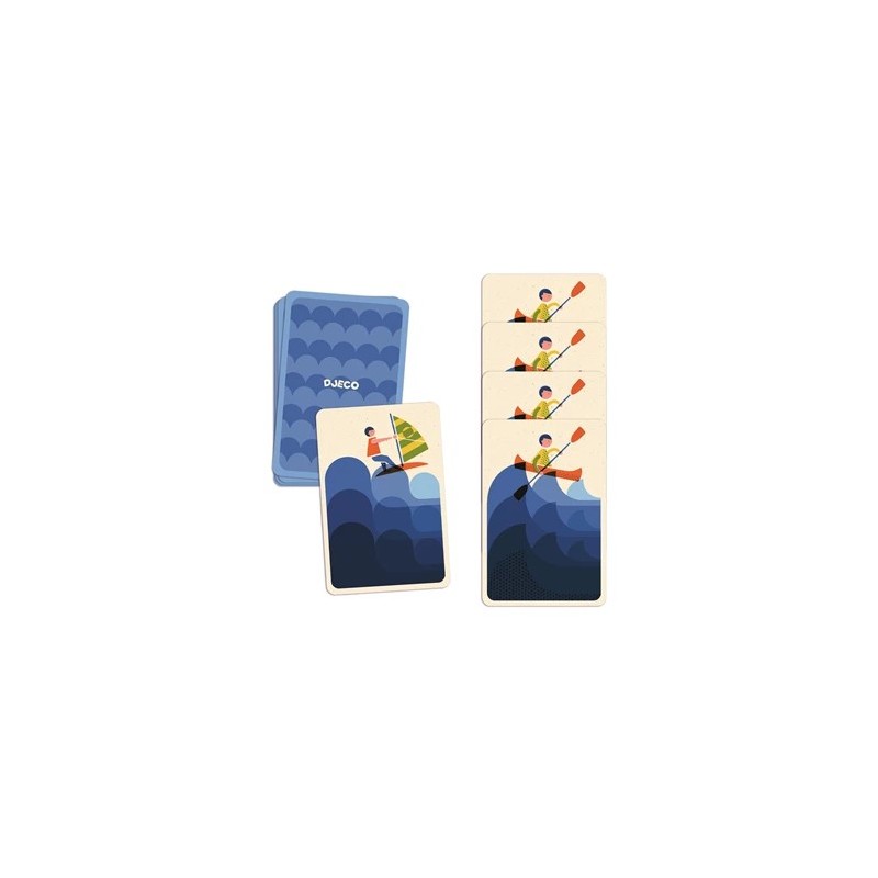 Jeu de cartes Aquarush 05074 Djeco