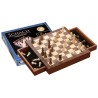 Echecs en bois magnétique Coffret 2713 Philos