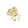 Boîte à forme en bois Lapins 831126 Sevi
