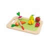 Planche avec Fruits à découper en bois 823206 Sevi