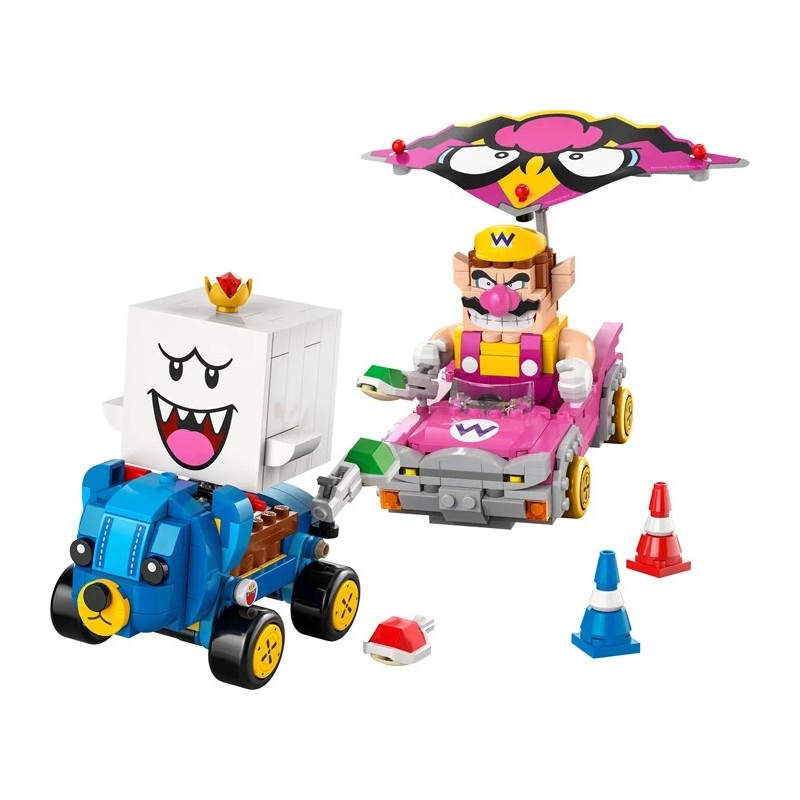 Mario Kart Wario et Roi Boo 72038 Légo Super Mario