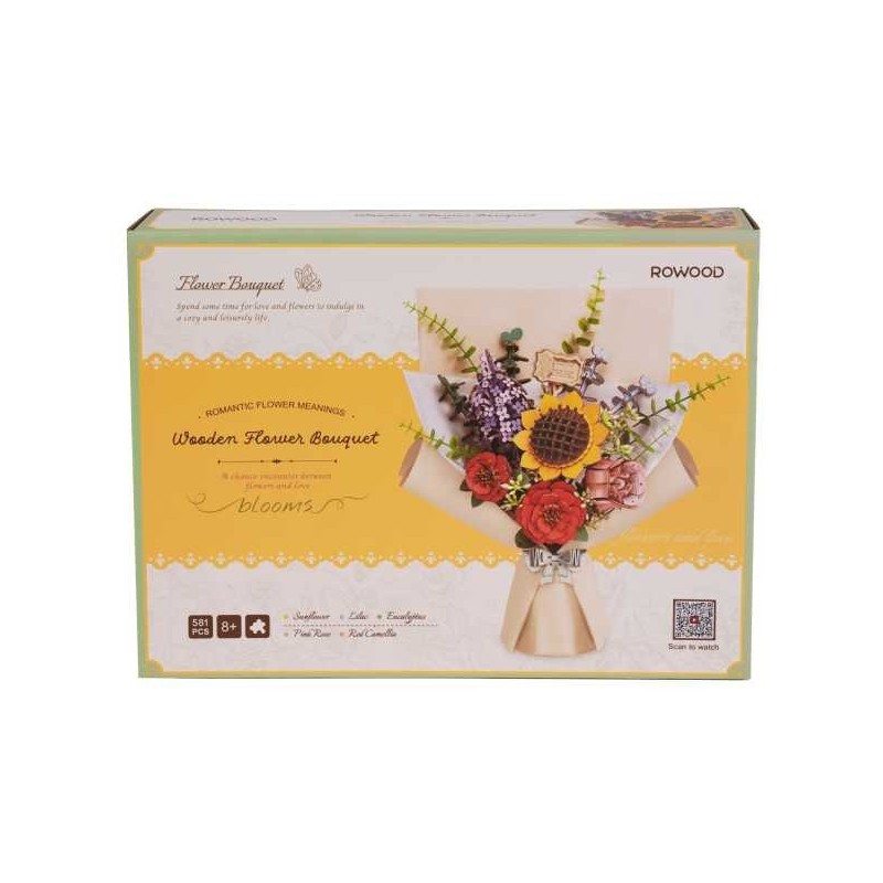 Maquette à construire Bouquet de fleurs TW01H