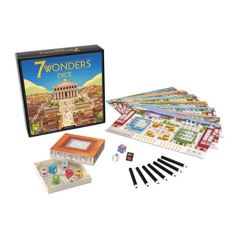 7 Wonders Dice