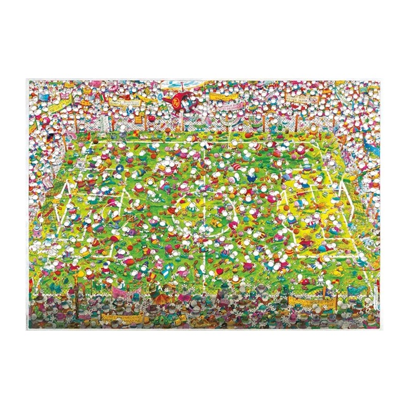 Puzzle 4000 pièces Crazy World Cup Triangular 29072 Heye