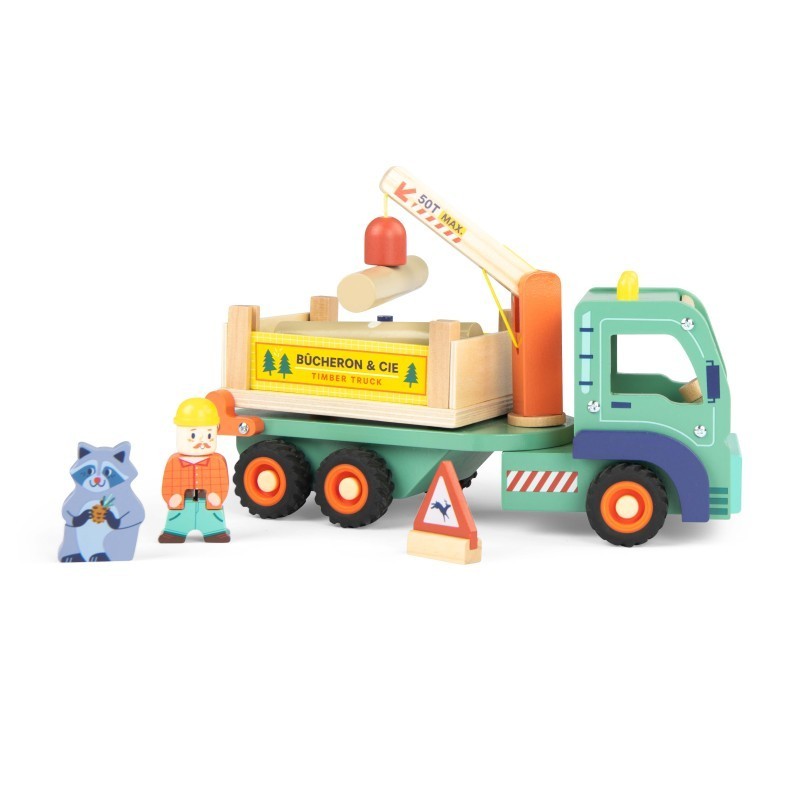 Camion Forestier en bois 725735 Moulin Roty