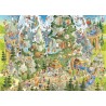 Puzzle 1000 pièces Funky Zoo Himalayan Habitat 30099 Heye