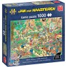 Puzzle 1000 pièces Jan Van Haasteren Joyeux Papillons 1110100535 Jumbo