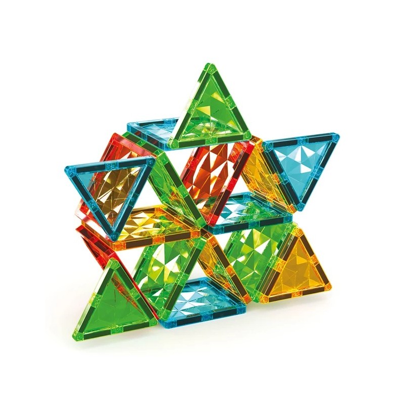 Geomag Magnetic Tiles Gems 60 pièces 4103