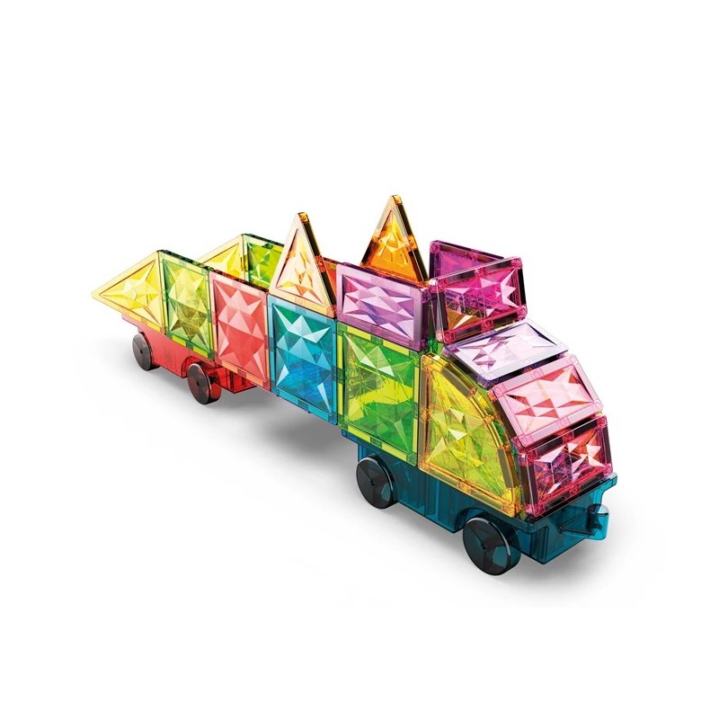 Geomag Magnetic Tiles Gems Véhicules 24 pièces 4211