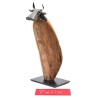 Vache en bois flotté Félix David Aigroz