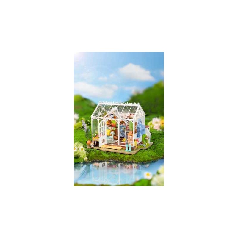 Maquette miniature à construire Serre de Jardin Dreamy Garden House DG163 Rolife
