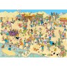 Puzzle 1000 pièces Jan Van Haasteren Sculptures de Sable 1110100612 Jumbo