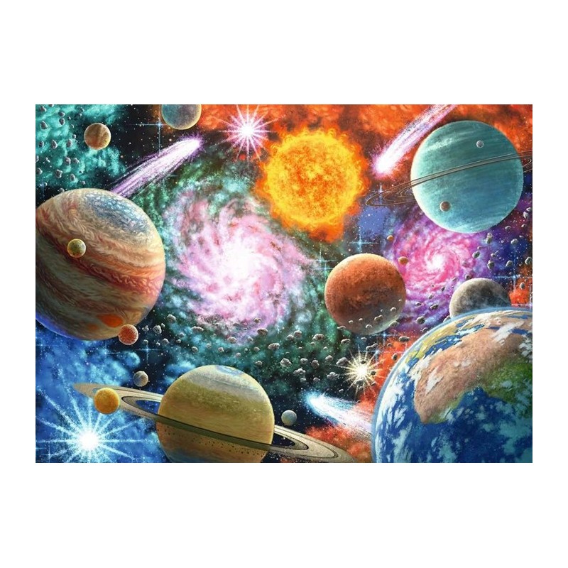 Puzzle 100 pièces Etoiles et Planètes 13346 Ravensburger
