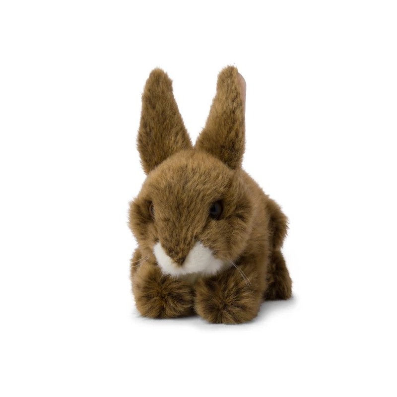 Peluche Lapin Brun couché 15.182.010 WWF