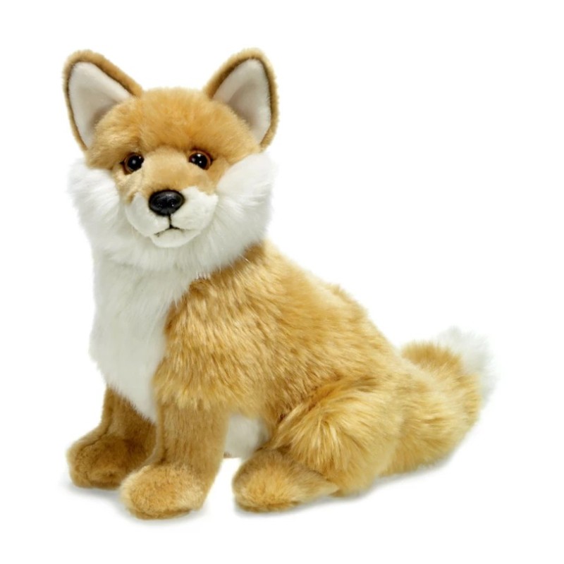 Peluche Renard Roux assis 15.190.004 WWF
