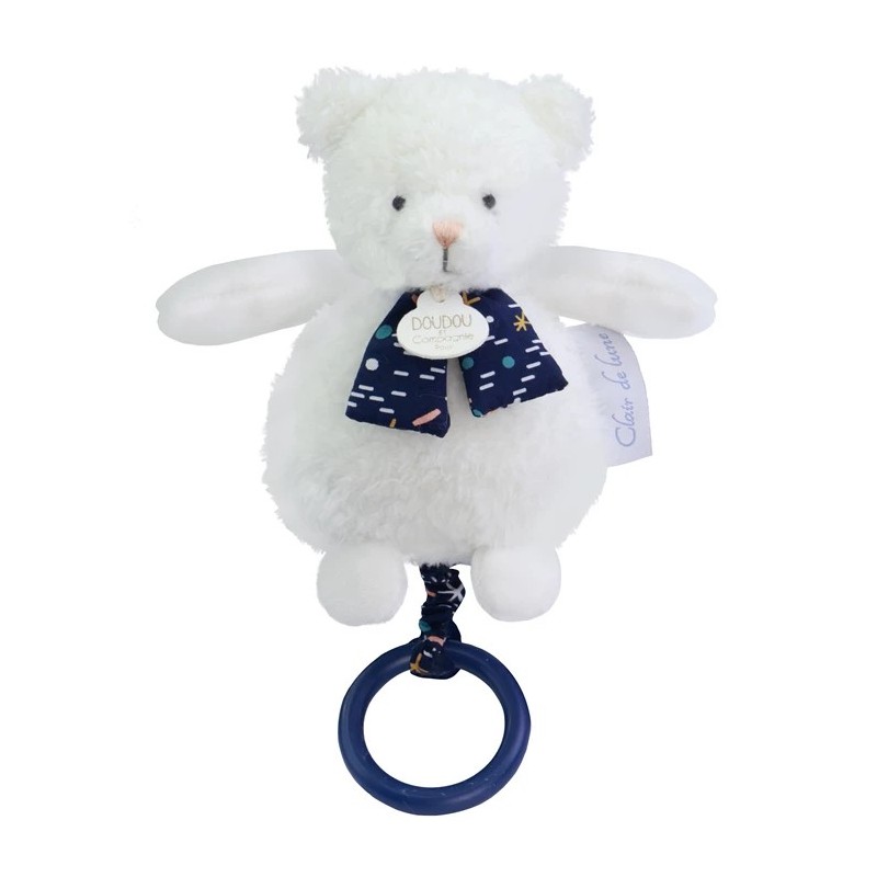 Boîte à musique Clair de Lune Ours DC4317 Doudou & Compagnie