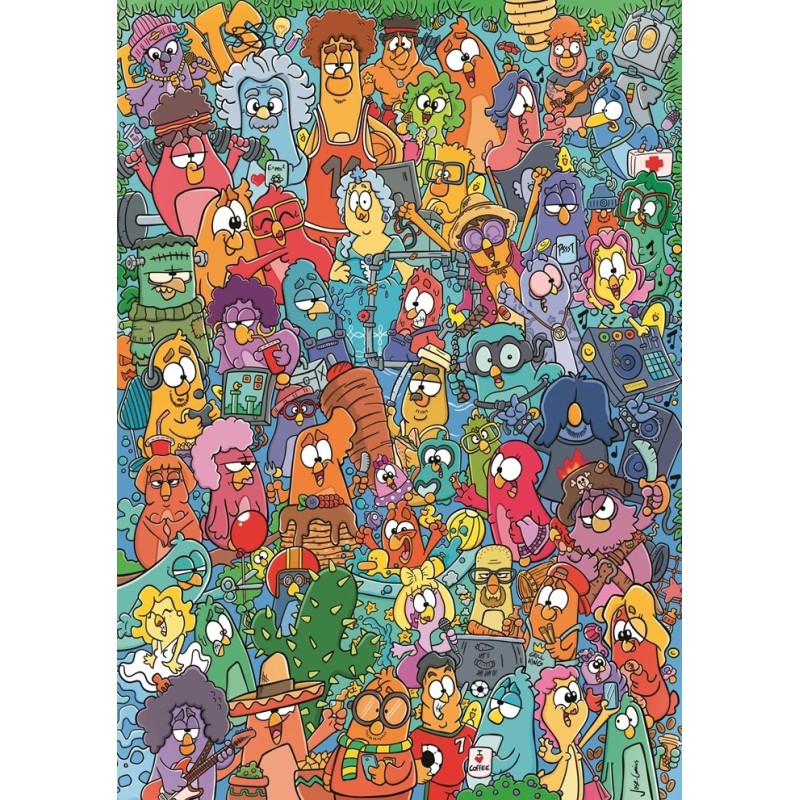 Puzzle 1000 pièces Birds José 572944 Piatnik