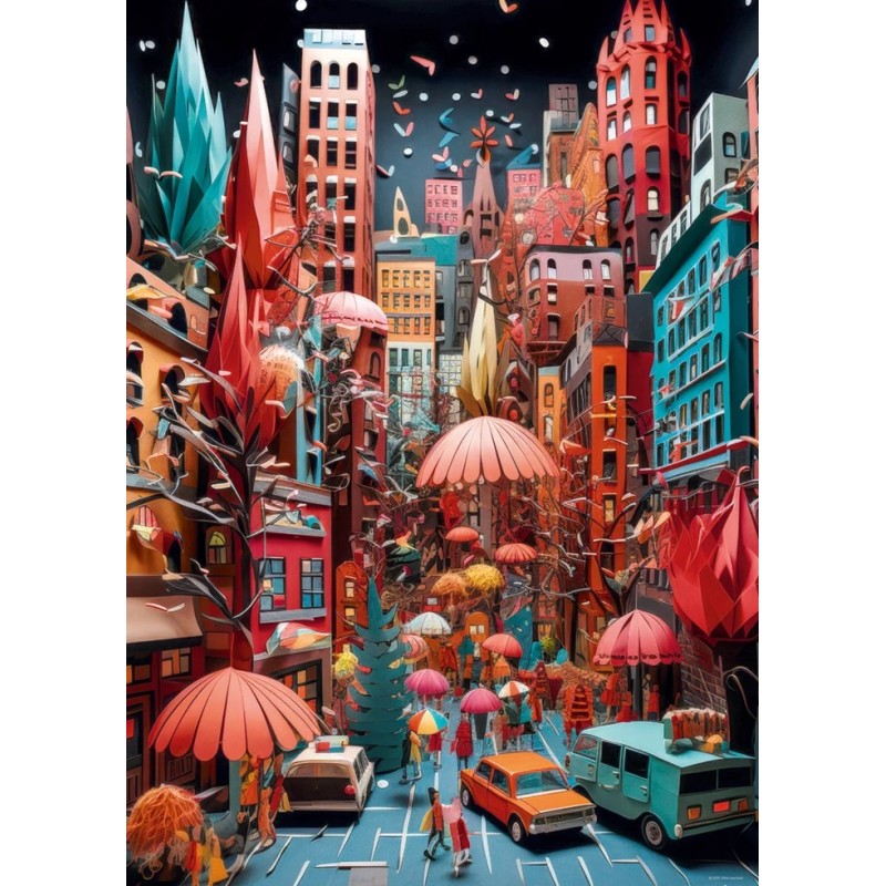 Puzzle 1000 pièces Street Canyon 30101 Heye
