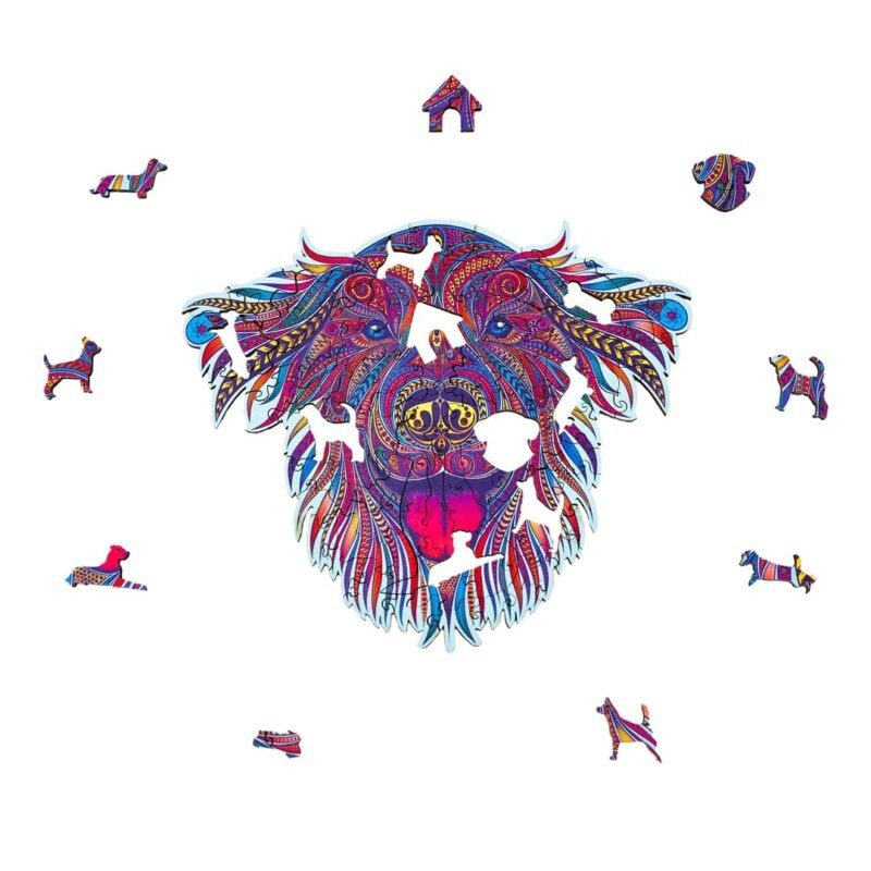 Puzzle en bois 106 pièces Le Chien Docile PC058 Creatif Wood