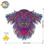 Puzzle en bois 106 pièces Le Chien Docile PC058 Creatif Wood