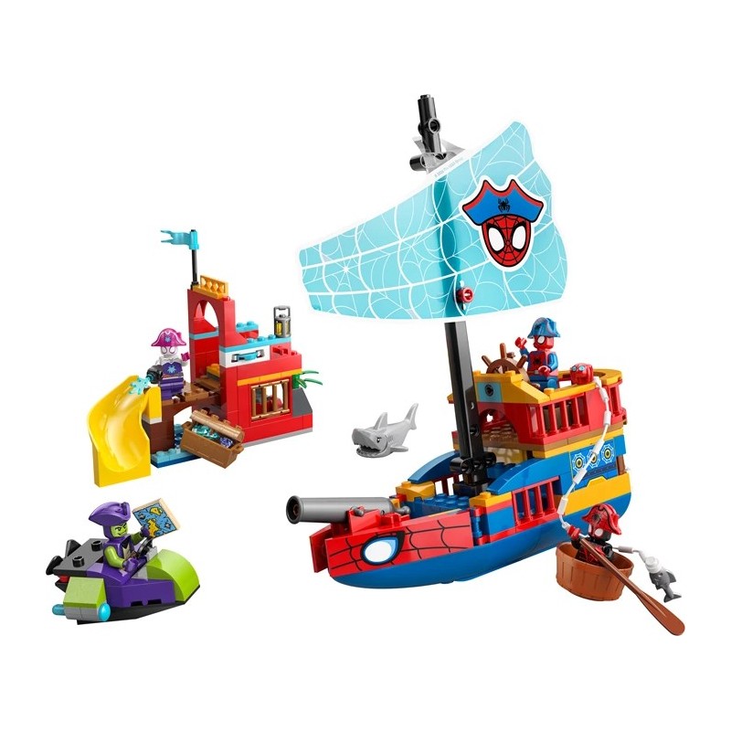 Le bateau de Pirate de l'Equipe Spidey 11208 Lego Spidey