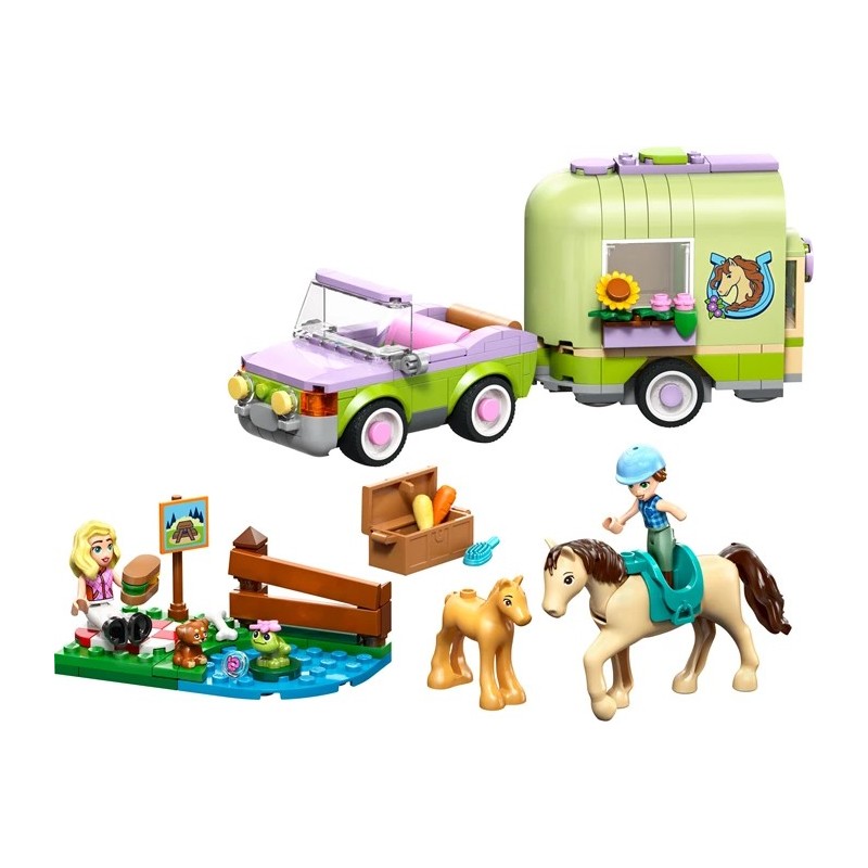 La Remorque du Cheval et du Poulain 42695 Lego Friends