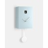 Pendule avec coucou Hansruedi Bleu Ciel/Blanc