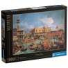 Puzzle 1000 pièces The Return of the Bucentur at the Molo on Ascension Day Caneletto 39764 Clementoni