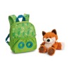 Sac à dos vert avec Renard 62692 Nici