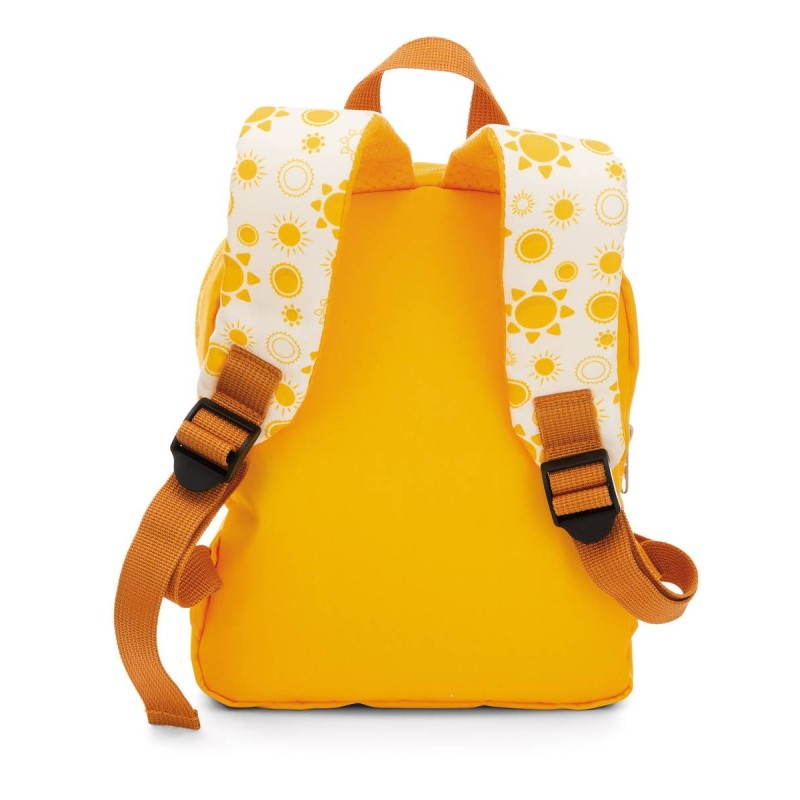 Sac à dos jaune avec Panda Roux 49854 Nici