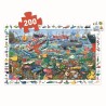 Puzzle 200 pièces observation Les Secrets de la Mer 07460 Djeco