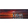 Puzzle 1000 pièces King Penguins Panorama 29858 Heye