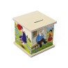 Tirelire en bois Heidi 9005 Atelier Fischer