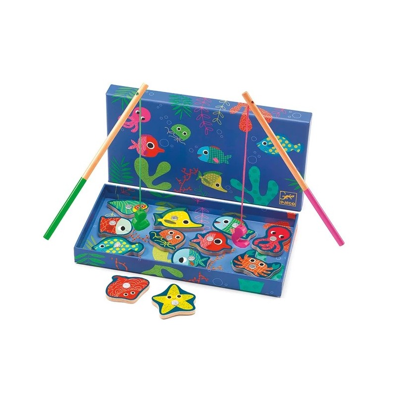 Jeu de pêche magnétique Magnetique Fishing colour 01653 Djeco