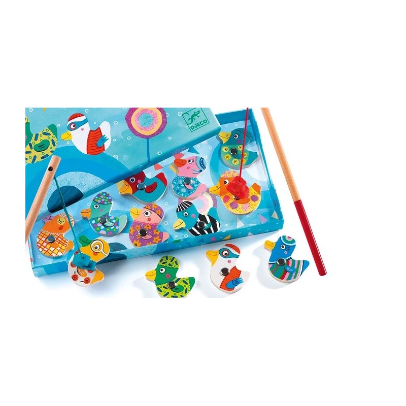 Jeu de pêche magnétique Canards Magnetique Fishing Duck 01654 Djeco