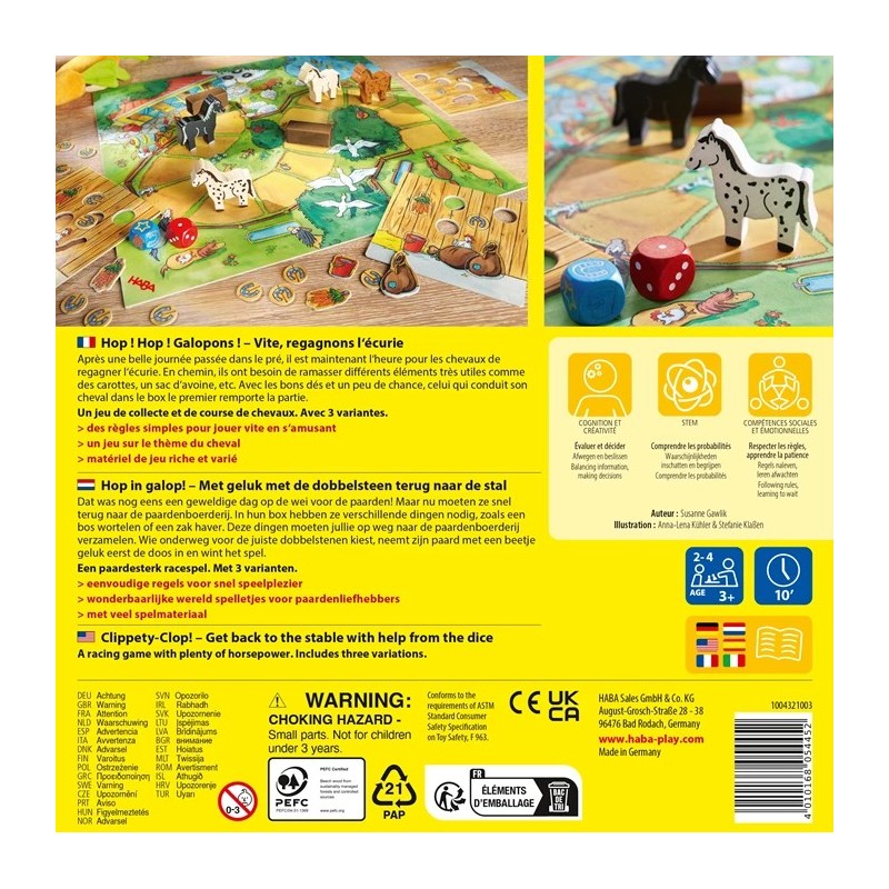 Hop! Hop! Galopons! 5445 Haba