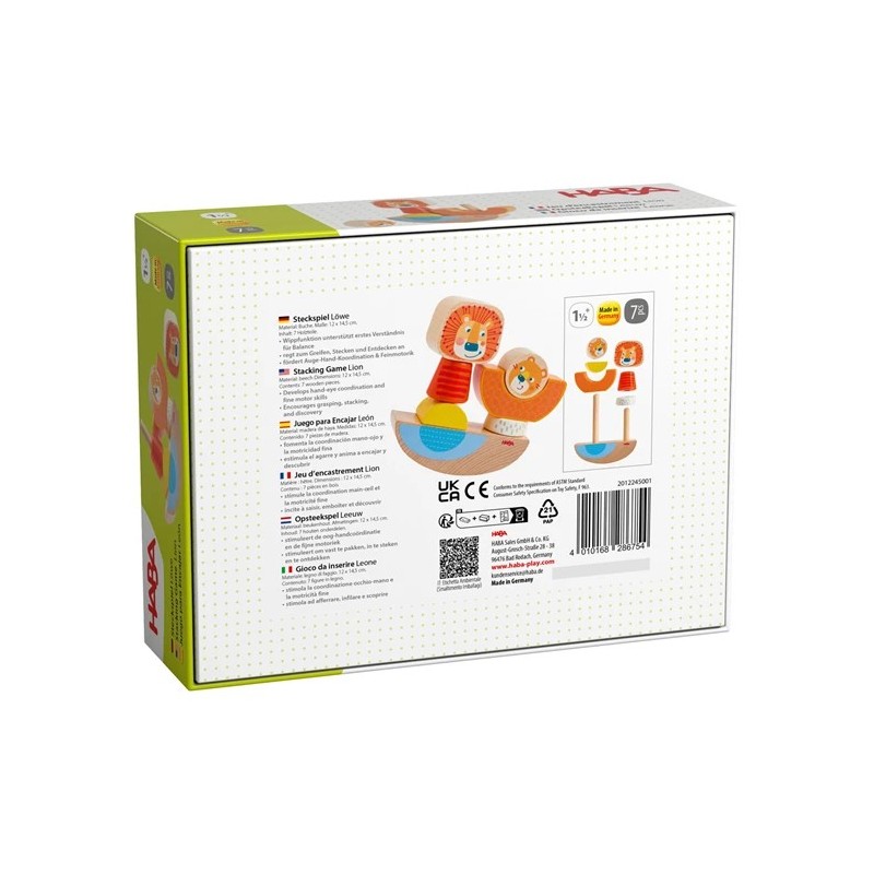 Jeu à Enficher Lion 828675 Haba