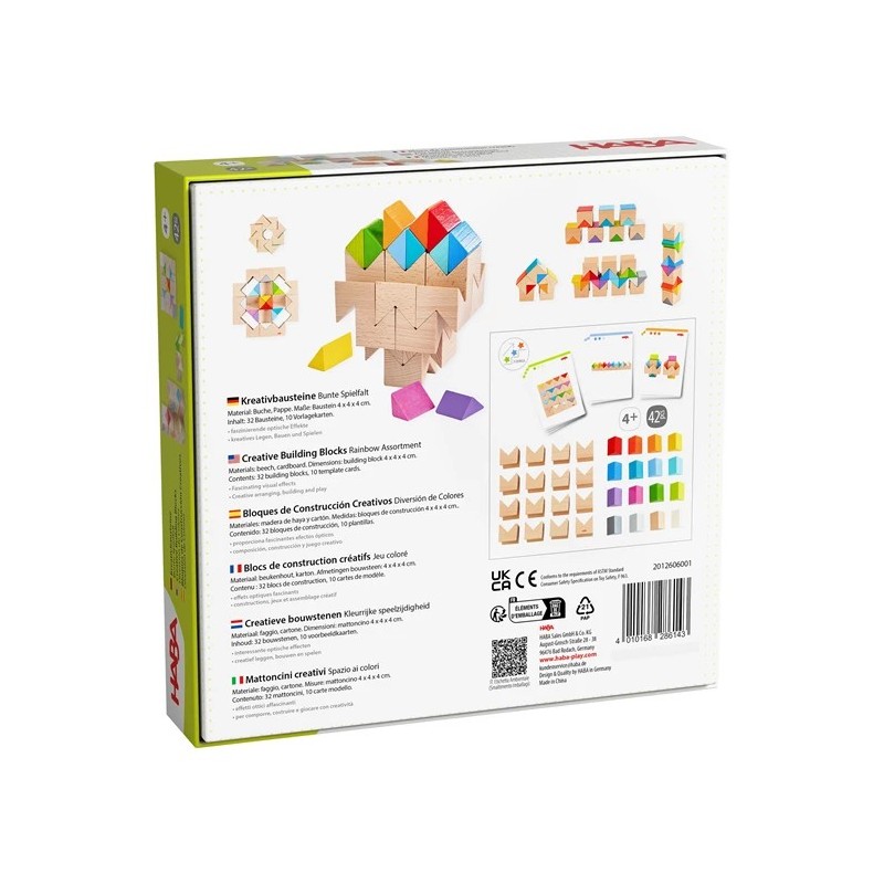 Blocs de Construction Créatifs Jeu Coloré 828614 Haba