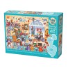 Puzzle 350 pièces Intergénérationnel Musée Chats et Chiens 47031 Cobble Hill