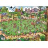 Puzzle 350 pièces Intergénérationnel Le Terrain de Foot fou 47052 Cobble Hill